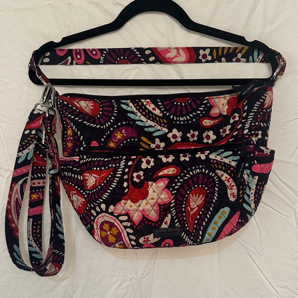 Vera Bradley Vibrant Paisley Shoulder Bag